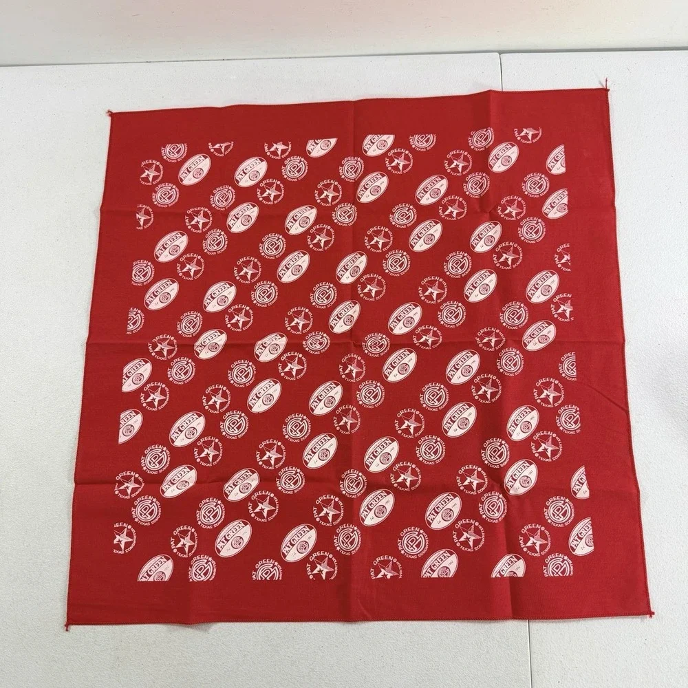 Vintage Pat Green Texas Songwriter Red Country Music Bandana Scarf 20